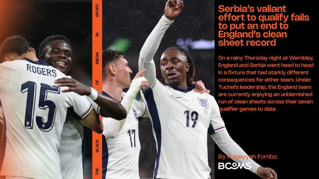 Serbia’s valiant effort to qualify fails to put an end to England’s clean sheet record