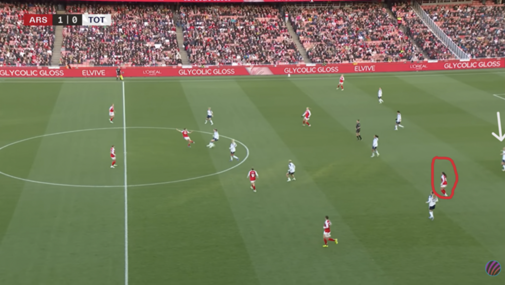 Russo’s hat trick deserves its plaudits, but it was Arsenal’s inverted wing play that made it happen.